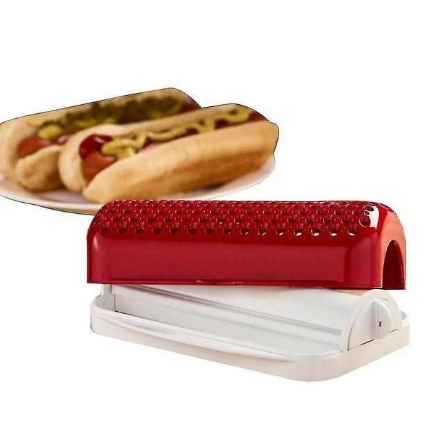 Hot Doglicious Microwave Hot Dog Cooker Hot Dog Maker Walmart.ca