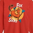 thumbnail image 3 of Dr. Seuss - Fox In Socks Jumping  - Toddler & Youth Long Sleeve Graphic T-Shirt, 3 of 6