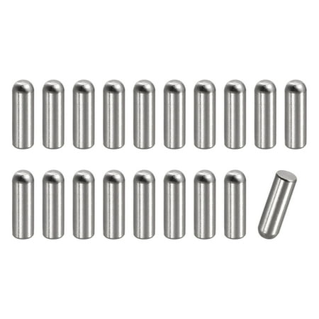 

5x14mm Dowel Pins 20 Pack Round Head Flat Chamfered End Dowel Pin