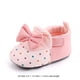 thumbnail image 2 of Zapatos De Bebé Niña Suela antideslizante Bowknot Baby Girl Shoe Cute Newborn Foot Wear (Dot Bow 13cm) Likrtyny Para Estrenar, 2 of 7