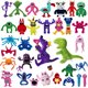 thumbnail image 2 of JJosh juguete de peluche juego de terror para niños Banban Garden Gate Opila Bird Anime saludo23cm17 zhangyuxiang unisex, 2 of 2