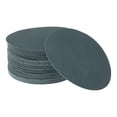 thumbnail image 1 of Hojas de lijado de gancho y lazo Unique Bargains 125x125mm negras 1000 grano para un pulido y molienda eficientes en la fabricación y reparación de automóviles y trabajos en madera, 1 of 7
