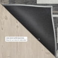 thumbnail image 6 of Addison Rugs Chantille Indoor/Outdoor Transitional Geometric Graphite Machine Washable Rectangle Rug, 8' x 10', 6 of 8