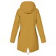 thumbnail image 3 of Abrigo de Moda Gibobby Chaqueta de lluvia Casaul para Mujer con capucha ligera impermeable Amarillo XL, 3 of 4