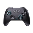 thumbnail image 1 of Mando inalámbrico para Switch PRO con botones traseros, sensor de movimiento, seis ejes y función de activación. Compatible con PC, iOS y Android, 1 of 5