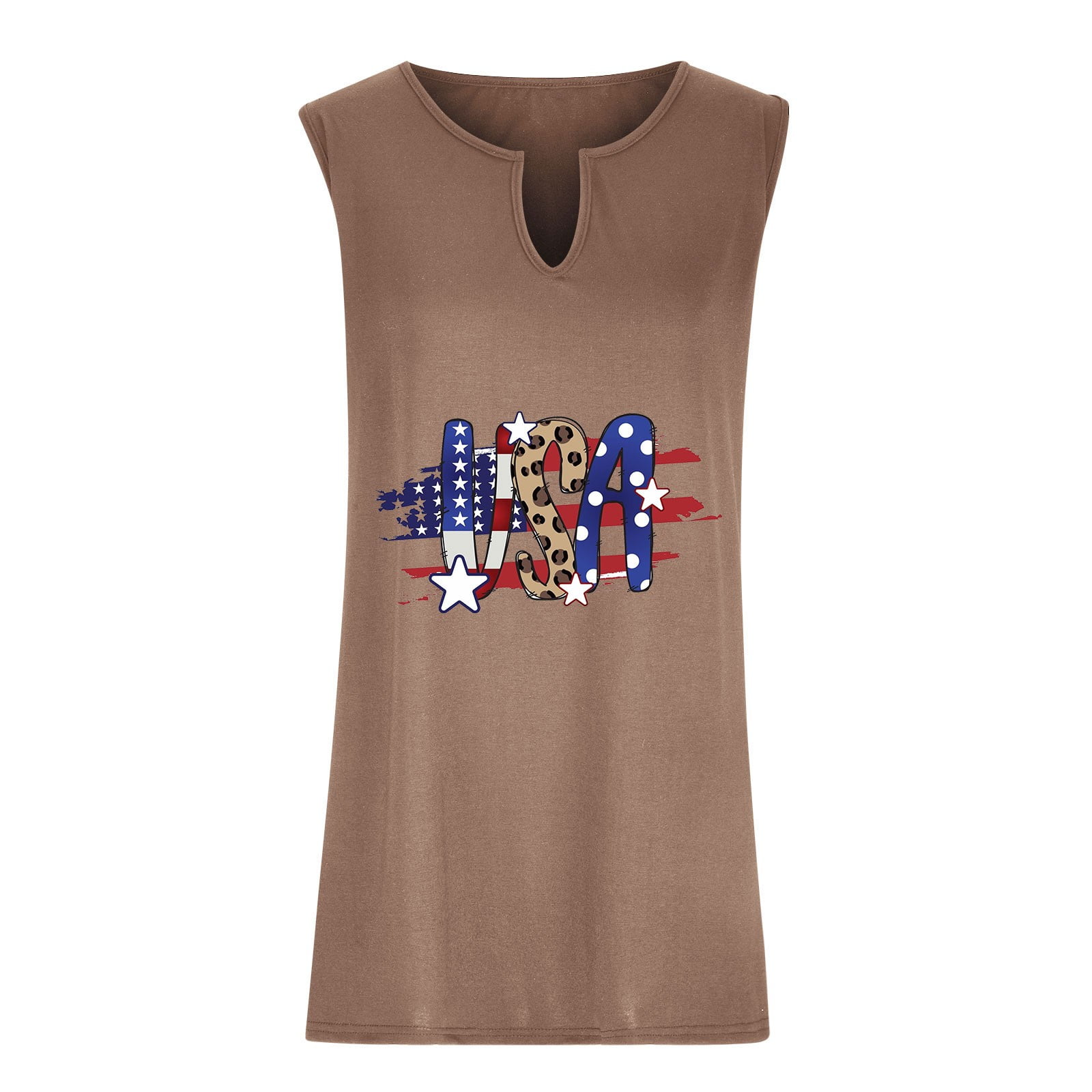 plus size 4th of july tank
