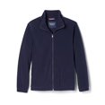 thumbnail image 2 of French Toast Boys' Little Full Zip Micro Fleece Jacket, Navy, X-Small (4/5), 2 of 2
