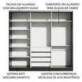 thumbnail image 5 of Ropero Closet Madesa Royale 3 Puertas N/N/B CP, 5 of 5