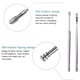 thumbnail image 3 of Spring Ear Wax Cleaner Tool Set Ear Pick Kit De Eliminación De Cera De Los Oídos Spring Ear Cuchara De Acero Inoxidable Herramienta De Limpieza De Oídos Limpiador De Curetas De Oídos Unisex Kearding CE008130-03, 3 of 6