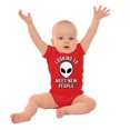 thumbnail image 3 of Funny Nerdy Aliens UFOs Believers Romper Boys or Girls Infant Baby Brisco Brands 18M, 3 of 6