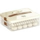 thumbnail image 1 of Caja para albóndigas, contenedores para almacenar alimentos, contenedor hermético para alimentos de plástico transparente de múltiples capas de gran capacidad, contenedores para almacenar galletas,, 1 of 8