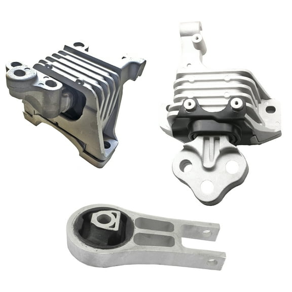 CF Advance Compatible with 14-19 Chrysler 200 3.6L Jeep Cherokee 3.2L Engine Motor and Automatic Transmission Mount Set of 3PCS A5824 203308 203380 2014 2015 2016 2017 2018 2019