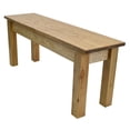 thumbnail image 5 of RANCH COLLECTION FARMHOUSE BENCH: GOLDEN OAK-48, 5 of 5
