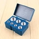 thumbnail image 2 of 5 uds/6 uds/7 uds/Set Kit de peso de calibración joyería 105g 205g 500g peso Total, 2 of 11