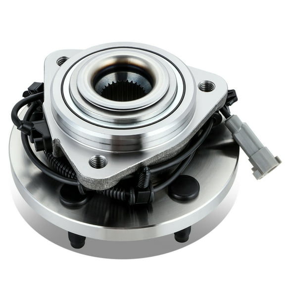DNA Motoring OEM-WHA-0075 For 2005-2010 Grand Cherokee Commander with ABS Sensor Front Left Right Wheel Bearing Hub Assembly