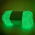 thumbnail image 5 of Glow Yarn Knitting - 53M Luminous Yarn 2Mm Thickness For Handmade Diy Knitting Crocheting, Dark Green G003 - For Craft Enthusiasts, Hobbyists, Diy Project Makers, Knitters,, 5 of 6