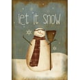 thumbnail image 2 of Albert, Beth 24x32 Black Ornate Wood Framed with Double Matting Museum Art Print Titled - Let it Snow, 2 of 4