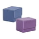 thumbnail image 1 of Estuche de baraja de cartas Baoblaze 2 piezas de cuero PU Organizador de colección Tarjetas violeta y azul, 1 of 8