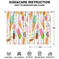 thumbnail image 2 of Ice Cream (2)_21 Curtains-blackout Curtains Bedroom Decor Living Room Darkening Grommet Window Drapes 2 Panels Set 42"x 63", 2 of 2