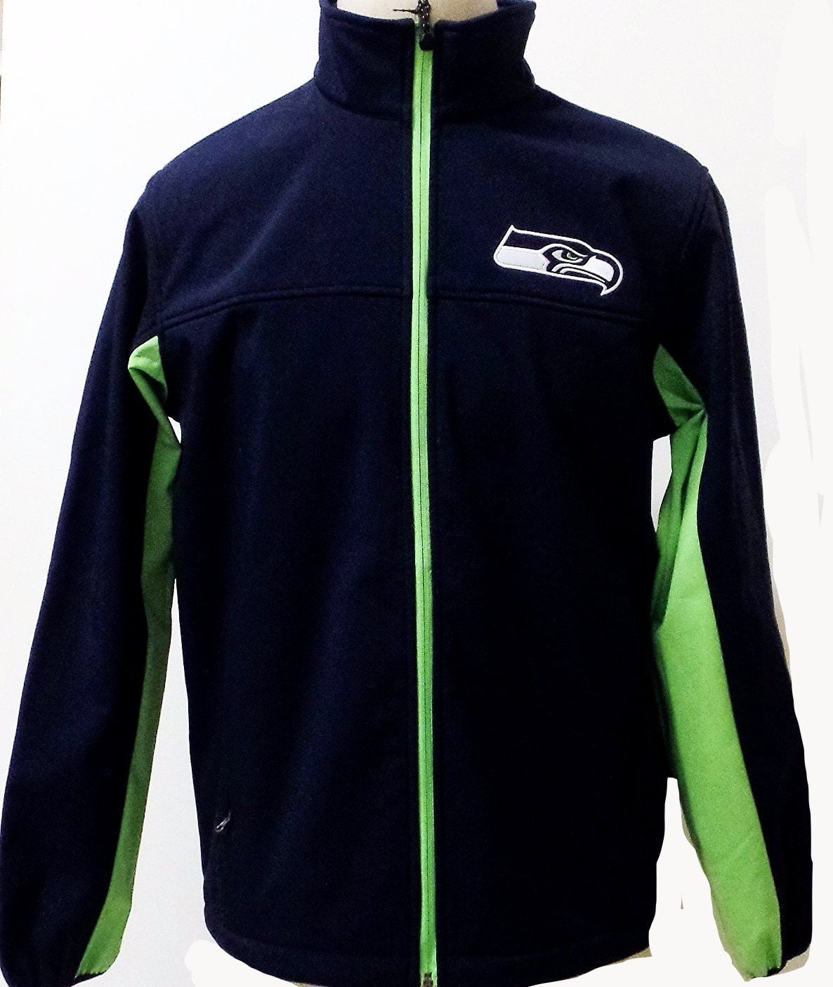 Seattle Seahawks 3 Layer Soft Shell Bonded Hands High Jacket by G-III Sports