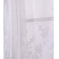 thumbnail image 3 of Shisuyan Rideau Court en Dentelle Demi-Rideau Rideau de Fenêtre Transmission de Lumière pour Maison Cuisine Balcon 137x61cm Blanc, 3 of 9