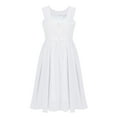 thumbnail image 2 of YiZYiF Girls Halter Pageant Ball Gown Chiffon Juniors Wedding Party Bridesmaid Dress, 2 of 7