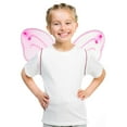 thumbnail image 2 of BLUE PANDA 6-Pack Fairy Wings for Girls - Butterfly Wings for Girls with Rhinestone Embellishments - Costume Fairy Party Pack for Dress-Up, Halloween, and Imaginative Play (6 Vibrant Colors), 2 of 10