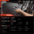 thumbnail image 2 of Front Driver or Passenger Side Exterior Door Handle Compatible with Ford Ranger 2001-2011 & Mazda B2300 2001-2010, B2500 2001, B3000 2001-2008, B4000 2001-2010, Textured Black, 2 of 8