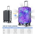 thumbnail image 2 of aesthetic galaxy sky blue purple Luggage Cover Anti Scratch, Elastic Suitcase Protector Suitcase Covers for Luggage Fits 18-32 Inch Luggage, 2 of 5