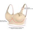 thumbnail image 2 of Body Silk Seamless Maternity Nursing Bra with Pads, Extenders & Clips, 2 of 7