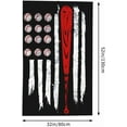 thumbnail image 5 of Baseball American Flag Microfiber Beach Towels Oversized Soft Beach Blanket Absorbent Quick Dry Bath Towels Pool Towels Travel Beach Towels for Kids Adults, 5 of 16
