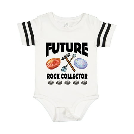 

Inktastic Future Rock Collector Gift Baby Boy or Baby Girl Bodysuit