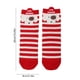 thumbnail image 3 of Calcetines de Navidad - Monos calcetines de dibujos animados a mitad de pantorrilla para mujeres y hombres, calcetines de invierno calientes, calcetines rojos y verdes para las fiestas (26cm/10,24in), 3 of 6