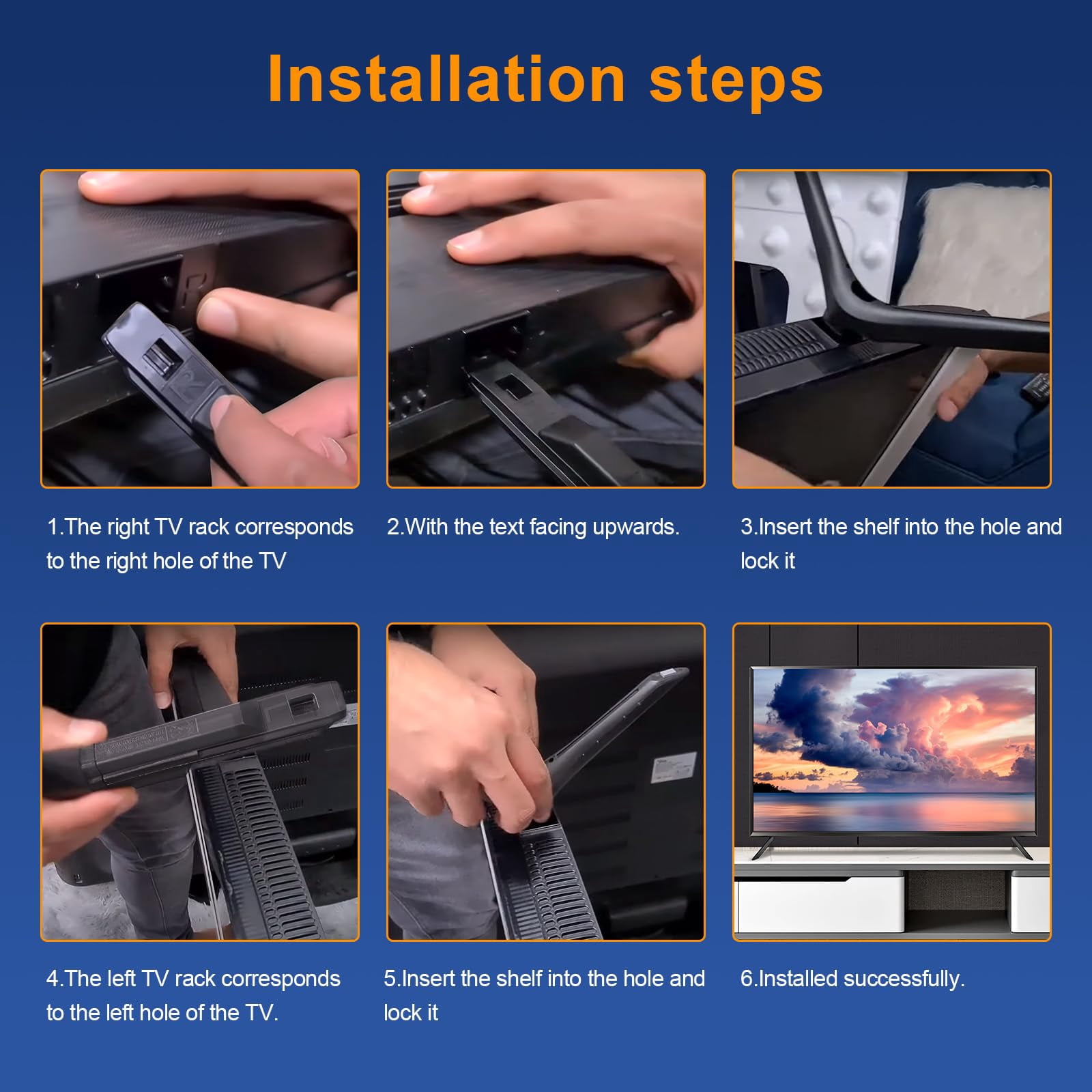 Tendodo TV Stand for Samsung TV Replacement Legs