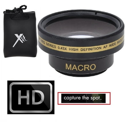 PRO WIDE ANGLE WITH MACRO LENS FOR SONY HDR-CX110 HDR-CX150