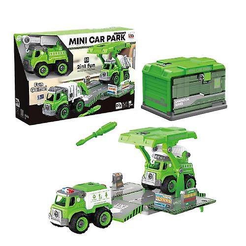 Juguete de vehículo de transporte de desmontaje y montaje para niños ShuxiuWang 8390614716438
