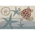 thumbnail image 1 of Tapis PY-AJR007 Côtier Turtle Audrey Jean Roberts, 1 of 1