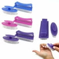 thumbnail image 7 of 12 PC Nail Brush Set Cleaning Scrub Manicure Pedicure Fingernail Brushes Toes, 7 of 7