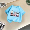 thumbnail image 6 of LRen Girls T Shirts Short Sleeve Crewneck Tee Tops Kids Summer Soft School Uniforms T-Shirts Preppy Back To School Clothes for Girls, 6 of 6