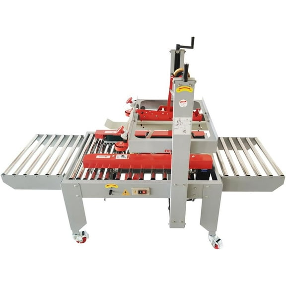 Automatic Case Sealer Tape Sealing Machine Box Carton Packing Machine Double-Flap 4.72"-19.68"