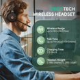 thumbnail image 3 of Auriculares inalámbricos Yealink WH62 Mono DECT de 160 m de alcance Microsoft Teams, 3 of 9