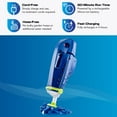 thumbnail image 4 of Speed Vac XL Cordless Pool Vacuum for Inground & Above Ground Pools, 1 Hour Run Time, High Capacity, Strong Suction, 10.5” Vacuum Head, Handheld Rechargeable Swimming Pool Cleaner, 4 of 8