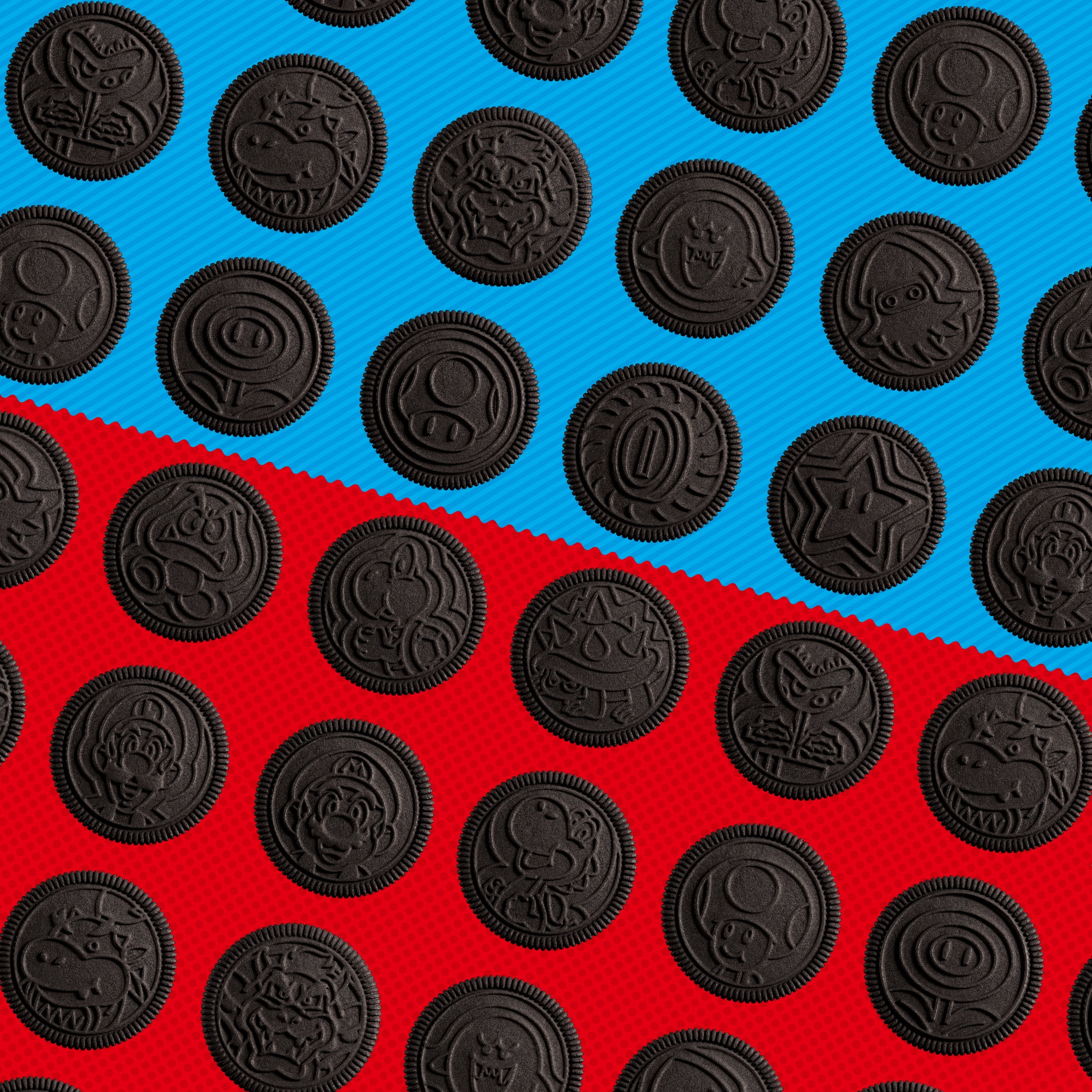 Super Mario™ OREO Chocolate Sandwich Cookies, Baked, 12.2 oz, Shelf Stable, Plastic Tray