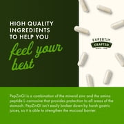 Swanson Zinc Carnosine (PepZin GI) - Natural Supplement Promoting Gastric Health & Digestive Support - Supports Microbial Balance in the Stomach - (60 Capsules)