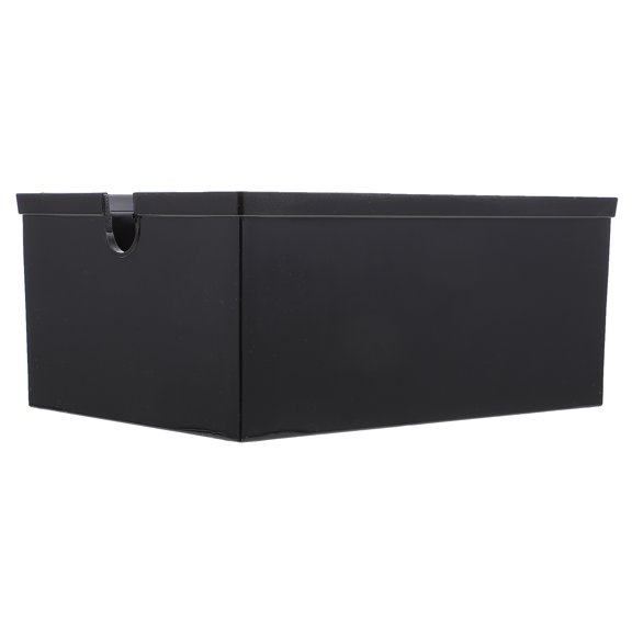 Yardwe Pump Filter Box Trickle Filter Box Acrylic Black 1 Set