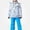 Blue, variant on Afuyipoi Kids Ski Suit Set Waterproof Fleece-Lined Jackets and Warm Snow Pants Blue 4T