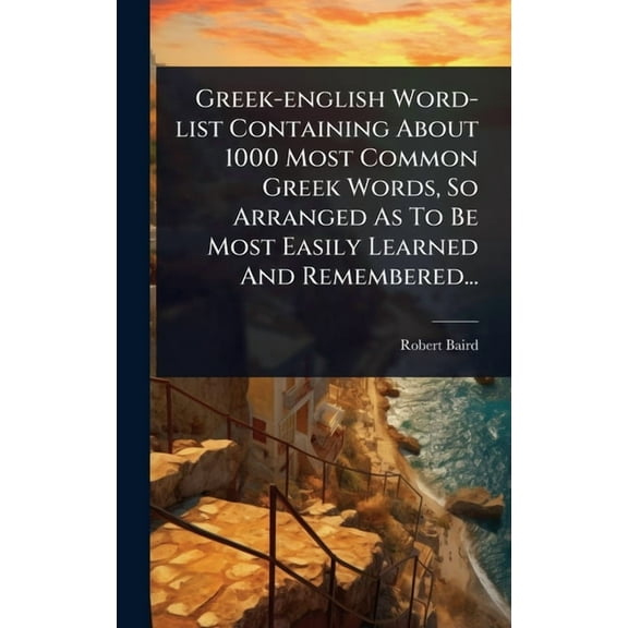 Greek-english Word-list Containing About 1000 Most Common Greek Words, So Arranged As To Be Most Easily Learned And Reme, (Hardcover)