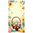 thumbnail image 2 of Easter Celebration Floral Egg Basket Backdrop Banner Spring Decorations Photography Props Party Supplies Event Decor Background, 2 of 8