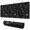 Black Sun Moon, variant on Long Mouse Pads for Desk,Black Sun Moon Star Geometry Hand Desk Mats on Top Of Desks, Desk Mouse Pad Extra Large with 3mm Non-Slip Base and Stitched Edge for Gaming,Work,Home 31.5"x11.8"