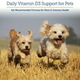 thumbnail image 2 of Rx Vitamins Rx D3 - Cat & Dog Vitamins Liquid D3 Drops in MCT Oil - Vitamin D for Dogs & Cats to Manage Deficiency - Aids in Dog Immune Support and Calcium Absorption - Pet Vitamin D3 - 2oz, 2 of 8